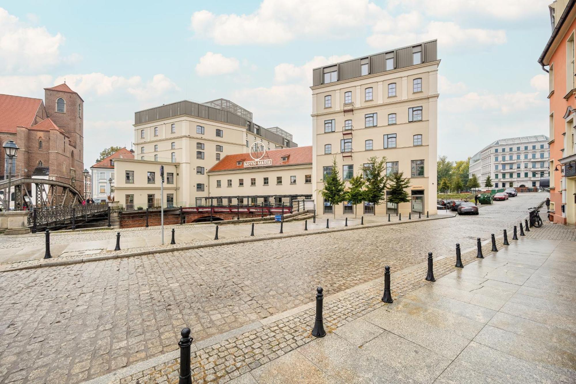 Eleganckie Studia Wyspa Slodowa By Noclegi Renters Wrocław Buitenkant foto